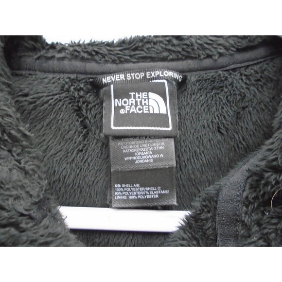THE NORTH FACE Women's Black Oso Fleece Hoodie Jacket Coat Size M - Picture 4 of 8